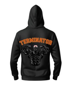 DTG / DTF Print On Demand Hoodie Back Terminator