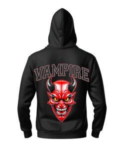 DTG / DTF Print On Demand Hoodie Back Vampire