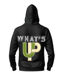 DTG / DTF Print On Demand Hoodie Back What’s Up
