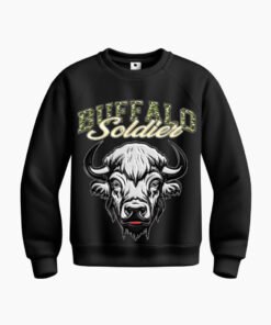 DTG / DTF Print On Demand Sweatshirt Buffalo Soldier