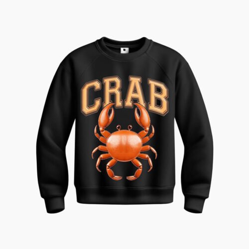 DTG / DTF Print On Demand Sweatshirt Crab