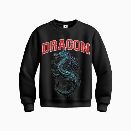 DTG / DTF Print On Demand Sweatshirt Dragon