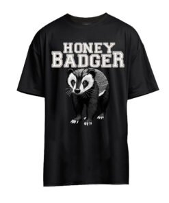 DTG / DTF Print On Demand T-Shirt Honey Badger (2)