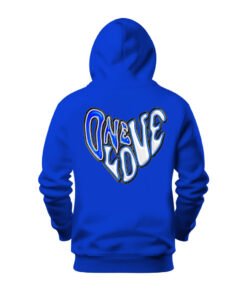 DTG / DTF Print On Demand Hoodie Back One Love (1)