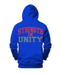 DTG / DTF Print On Demand Hoodie Back Strength In Unity
