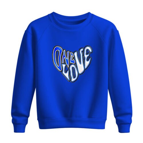 DTG / DTF Print On Demand Sweatshirt One Love (1)