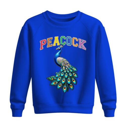 DTG / DTF Print On Demand Sweatshirt Peacock