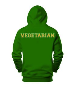 DTG / DTF Print On Demand Hoodie Back Vegetarian (1)