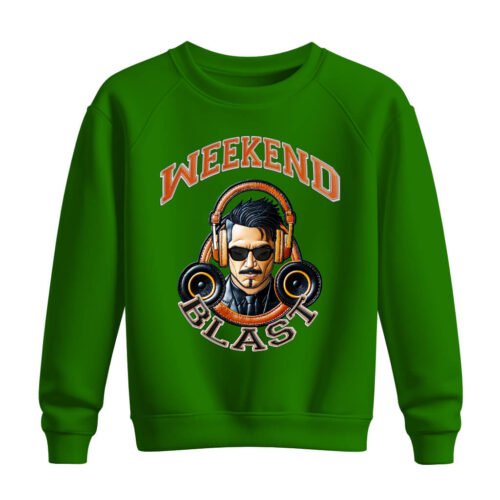 DTG / DTF Print On Demand Sweatshirt DJ Weekend Blast