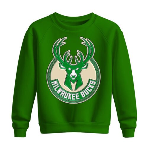DTG / DTF Print On Demand Sweatshirt Milwaukee Bucks