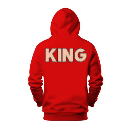 DTG / DTF Print On Demand Hoodie Back King