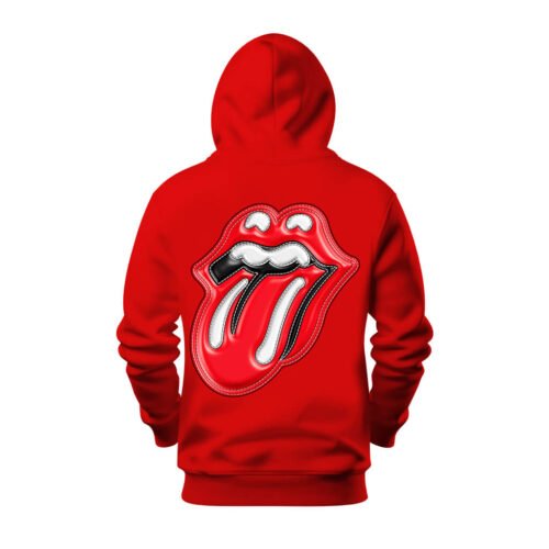 DTG / DTF Print On Demand Hoodie Back Rolling Stones