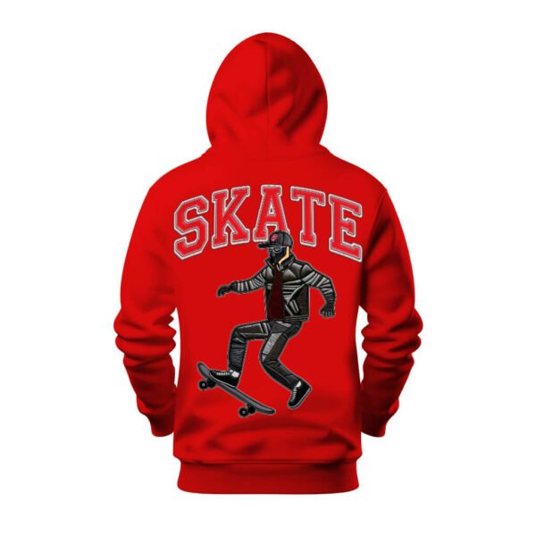 DTG / DTF Print On Demand Hoodie Back Skate