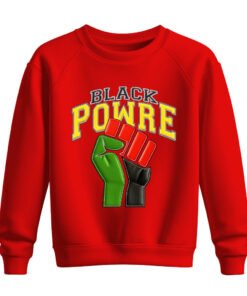DTG / DTF Print On Demand Sweatshirt Black Power