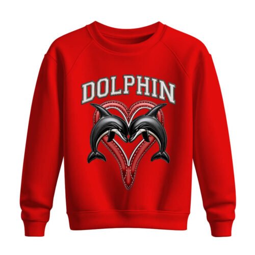 DTG / DTF Print On Demand Sweatshirt Dolphin