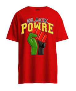 DTG / DTF Print On Demand T-Shirt Black Power