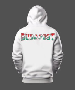 DTG / DTF Print On Demand Hoodie Back Budapest