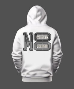 DTG / DTF Print On Demand Hoodie Back No Money Mo Problems
