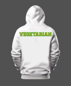 DTG / DTF Print On Demand Hoodie Back Vegetarian (4)