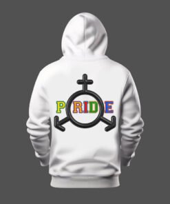 DTG / DTF Print On Demand Hoodie Back LGBT Bisexual