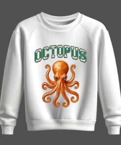 DTG / DTF Print On Demand Sweatshirt Octopus