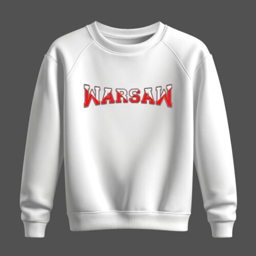 DTG / DTF Print On Demand Sweatshirt Warsaw