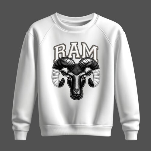 DTG / DTF Print On Demand Sweatshirt Ram