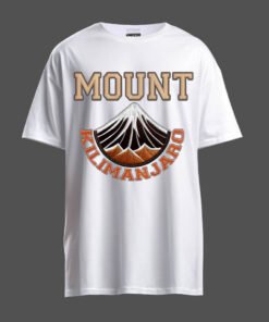 DTG / DTF Print On Demand T-Shirt Mount Kilimanjaro