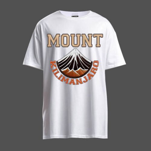 DTG / DTF Print On Demand T-Shirt Mount Kilimanjaro