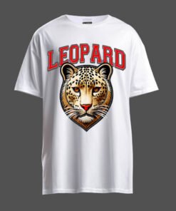 DTG / DTF Print On Demand T-Shirt Leopard