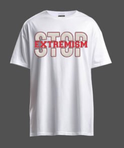 DTG / DTF Print On Demand T-Shirt Stop Extremism