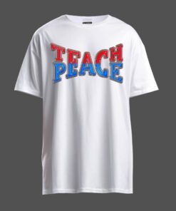 DTG / DTF Print On Demand T-Shirt Teach Peace
