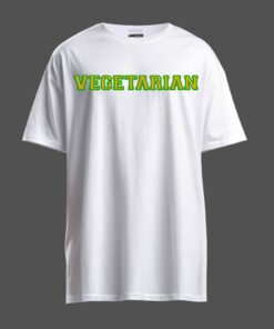 DTG / DTF Print On Demand T-Shirt Vegetarian (4)