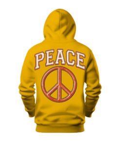 DTG / DTF Print On Demand Hoodie Back Peace