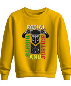 DTG / DTF Print On Demand Sweatshirt Equal Right And Justice