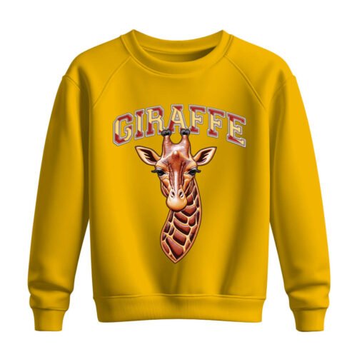 DTG / DTF Print On Demand Sweatshirt Giraffe