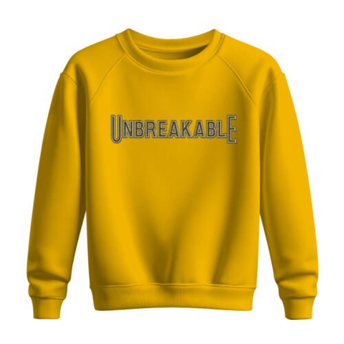 DTG / DTF Print On Demand Sweatshirt Unbreakable (3)