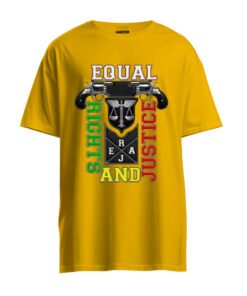 DTG / DTF Print On Demand T-Shirt Equal Right And Justice
