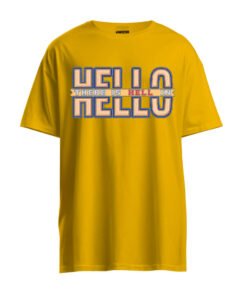 DTG / DTF Print On Demand T-Shirt Hello