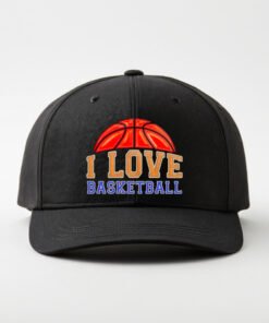 DTG / DTF Print On Demand Cap I Love Basketball
