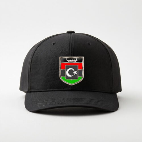black cap libya, ليبيا DTG / DTF Print On Demand Cap Libya
