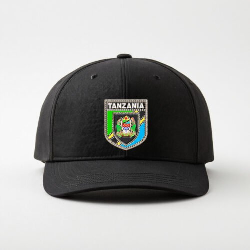 black cap tanzania DTG / DTF Print On Demand Cap Tanzania