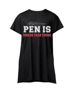 DTG / DTF Print On Demand Sleeveless My Pen Is Bigger Than Yours