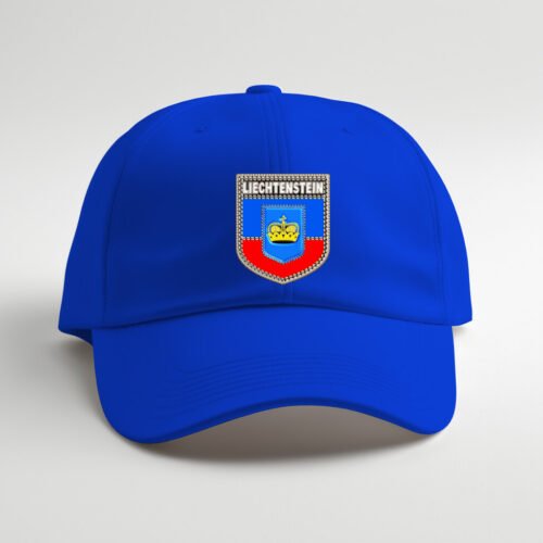 blue cap Liechtenstein, liechtenstein DTG / DTF Print On Demand Cap Liechtenstein