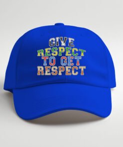 DTG / DTF Print On Demand Cap Give Respect To Get Respect (2)