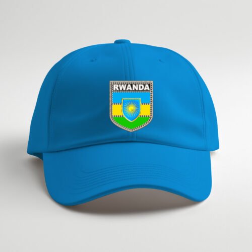 blue cap rwanda DTG / DTF Print On Demand Cap Rwanda