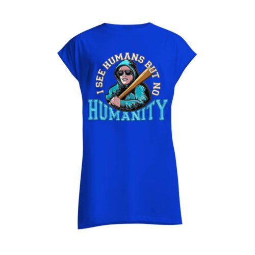 DTG / DTF Print On Demand Sleeveless I See Human But No Humanity