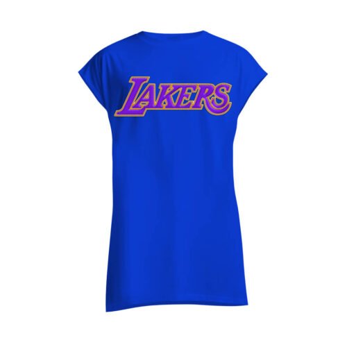blue sleeveless shirt lakers DTG / DTF Print On Demand Sleeveless Lakers (2)