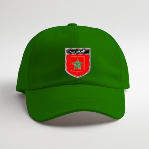 green cap morocco, المغرب DTG / DTF Print On Demand Cap Morocco