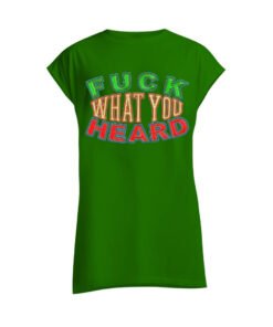 DTG / DTF Print On Demand Sleeveless Fuck What You Heard
